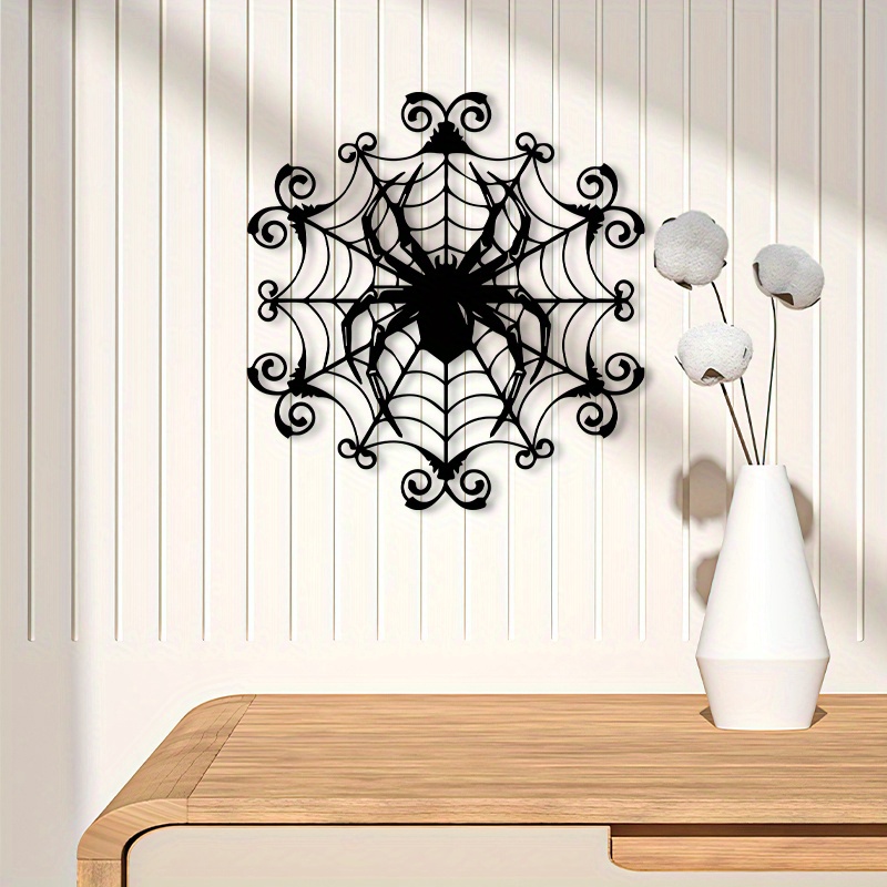 1 Vintage-Spinnennetz-Wanddeko – Spider Web Halloween Decoration Bewertung und Preis