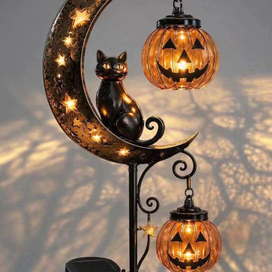 Halloween Schwarze Katze & Kür – Pumpkin Lantern Halloween Bewertung und Preis