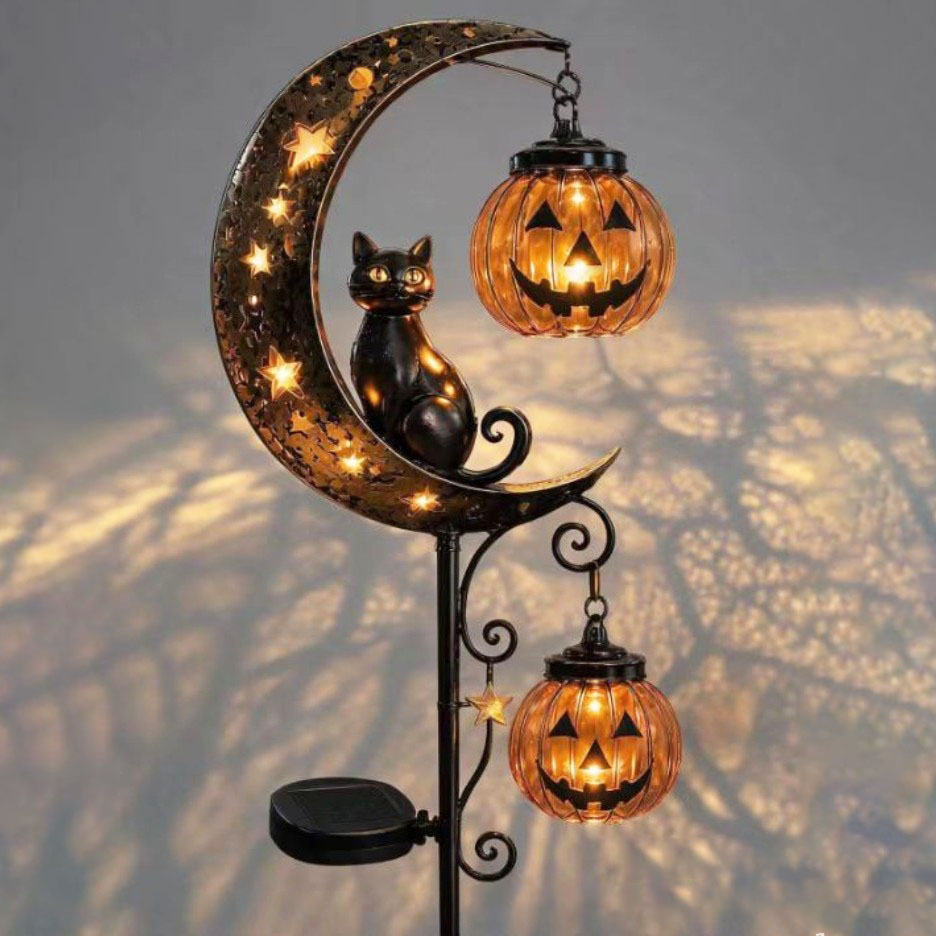 Halloween Schwarze Katze & Kür – Pumpkin Lantern Halloween Bewertung und Preis