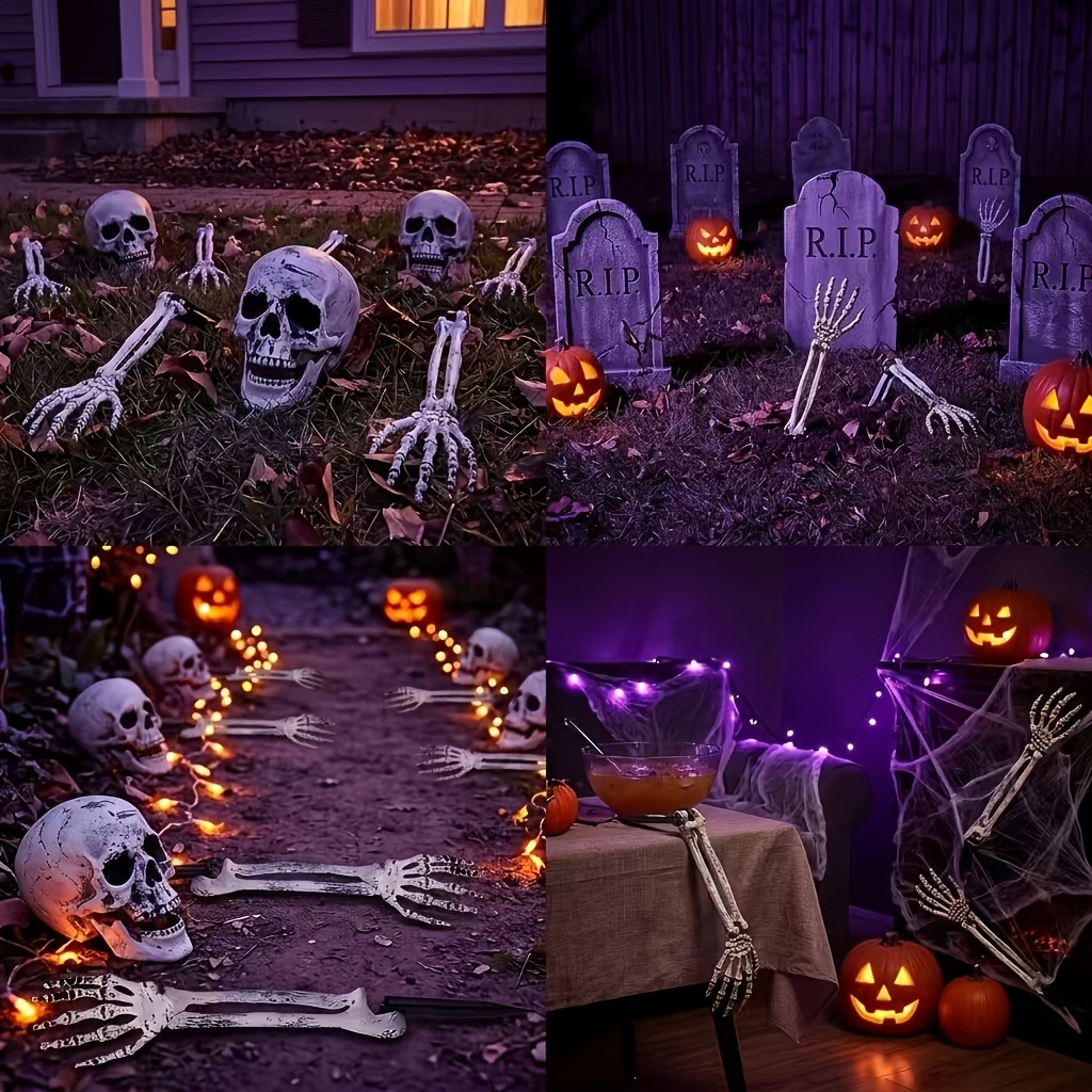 3-teiliges Halloween-Gartendek – Halloween Skeleton Decoration Bewertung und Preis