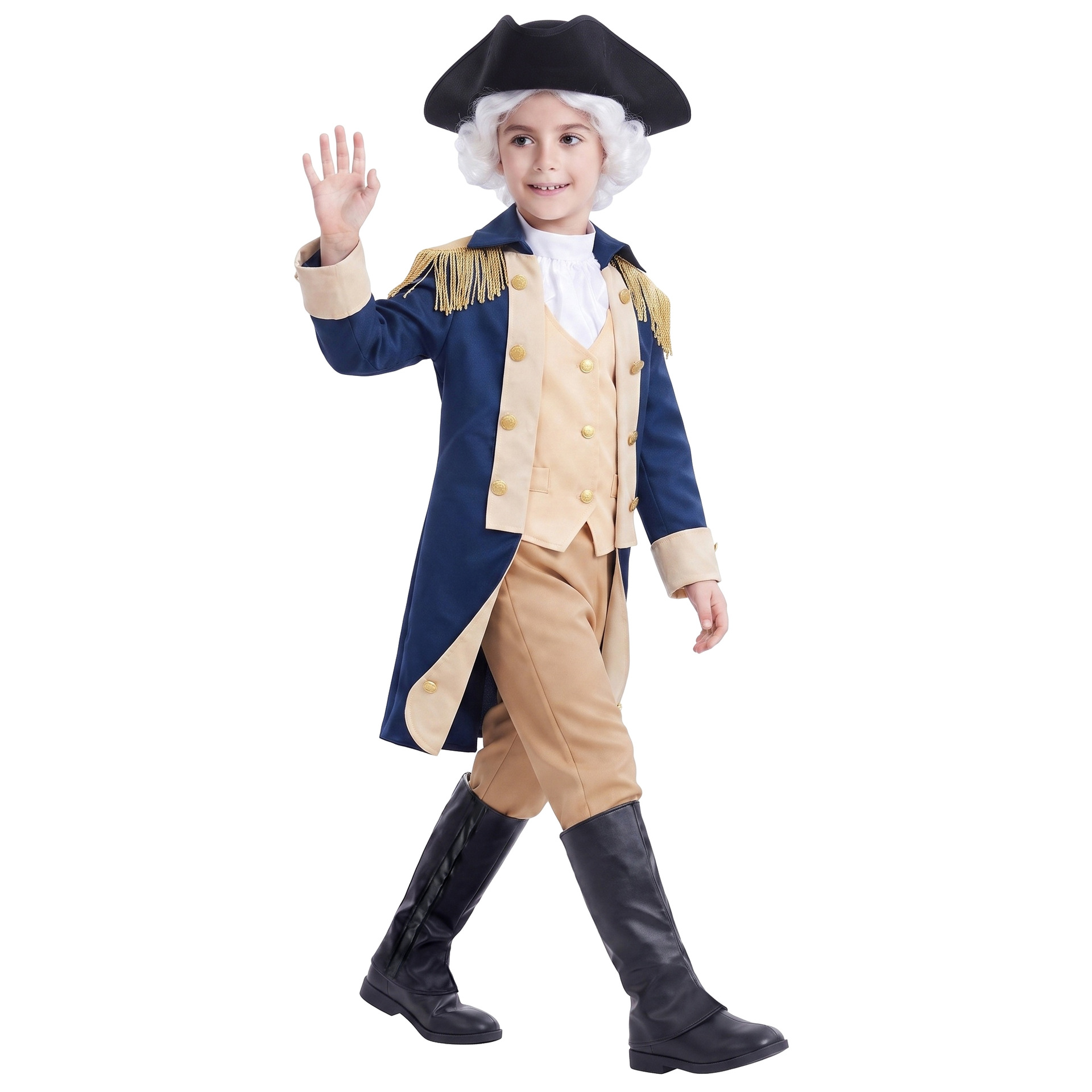Kinder-Kolonialkostüm George W – Halloween Costume Kids Bewertung und Preis