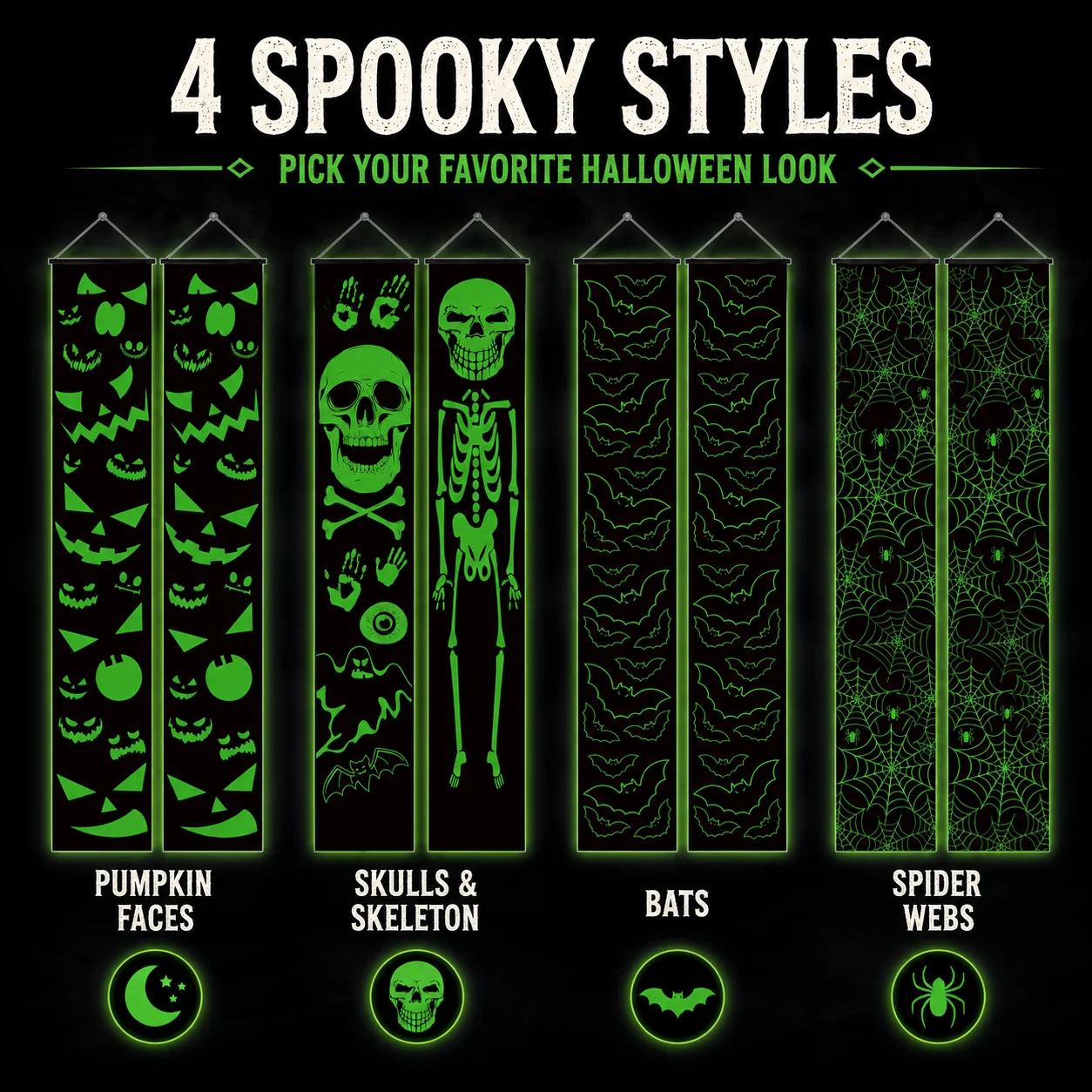 2 Stück Halloween-Gartenbanner – Halloween Skeleton Decoration Bewertung und Preis