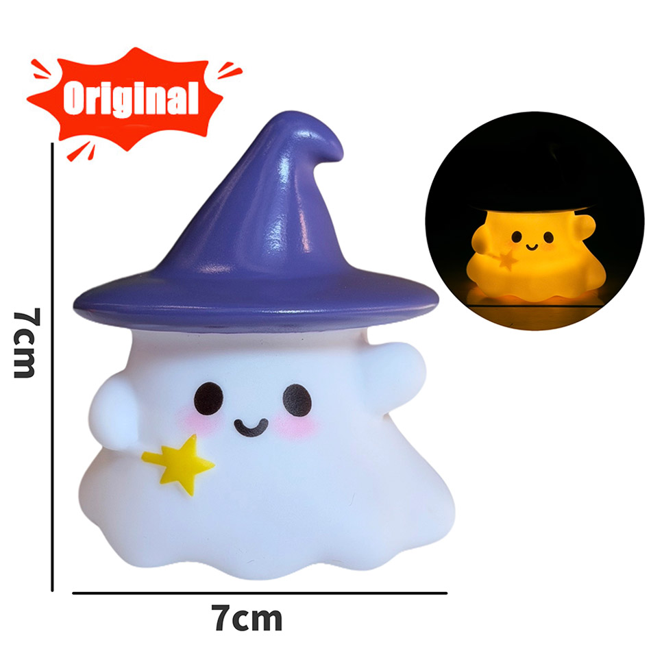Kawaii Hexe Geist Kürbis Silik – Halloween Pumpkin Decor Led Bewertung und Preis