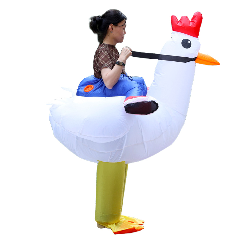 Aufblasbares Huhn- oder Trutha – Halloween Costume Adult Bewertung und Preis