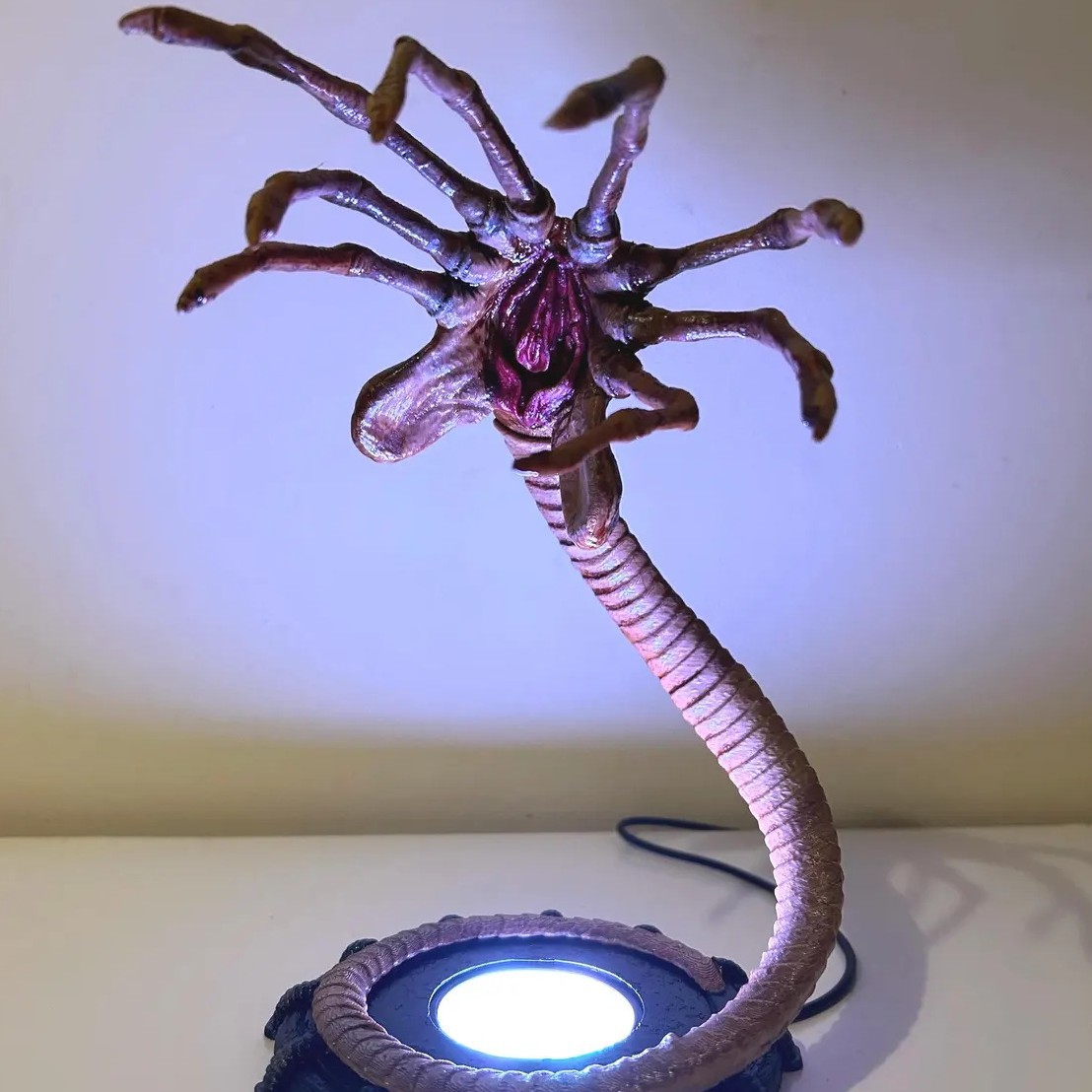 Alien Facehugger Lampe Nachtli – Halloween Pumpkin Decor Led Bewertung und Preis