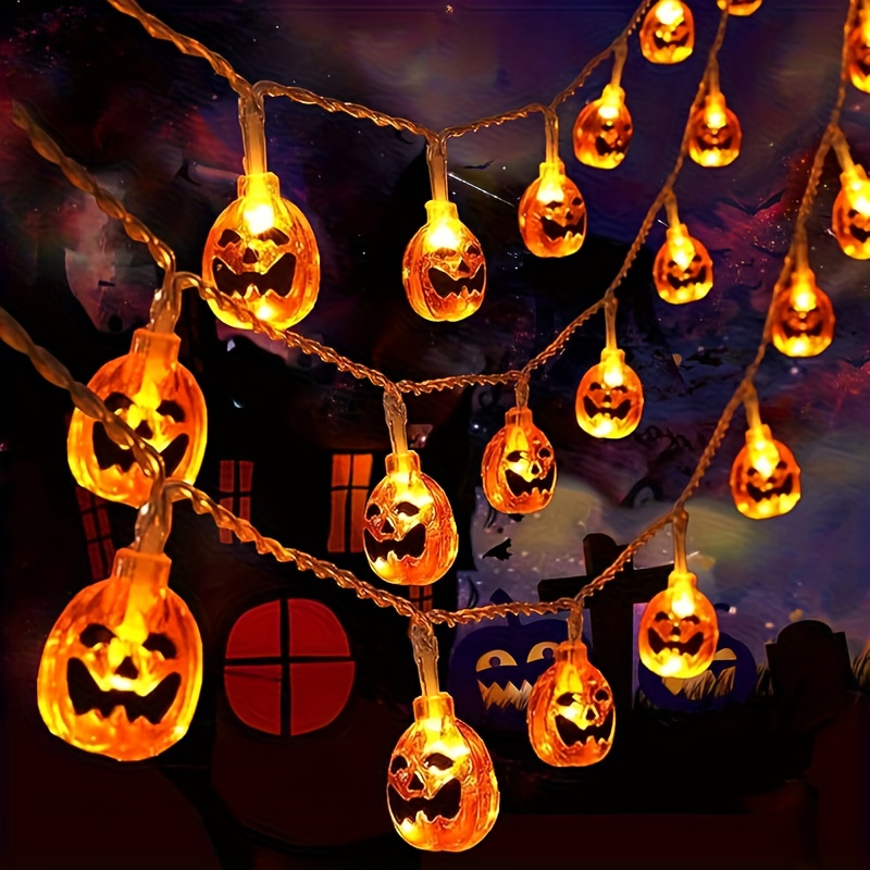 59/118 Zoll 10/20 LEDs Lächeln – Halloween Led String Lights Orange Bewertung und Preis