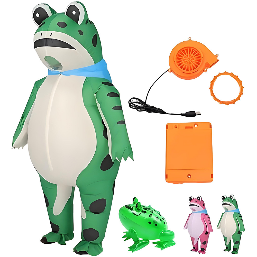 ZOETOPKID Aufblasbares Frosch- – Halloween Costume Adult Bewertung und Preis
