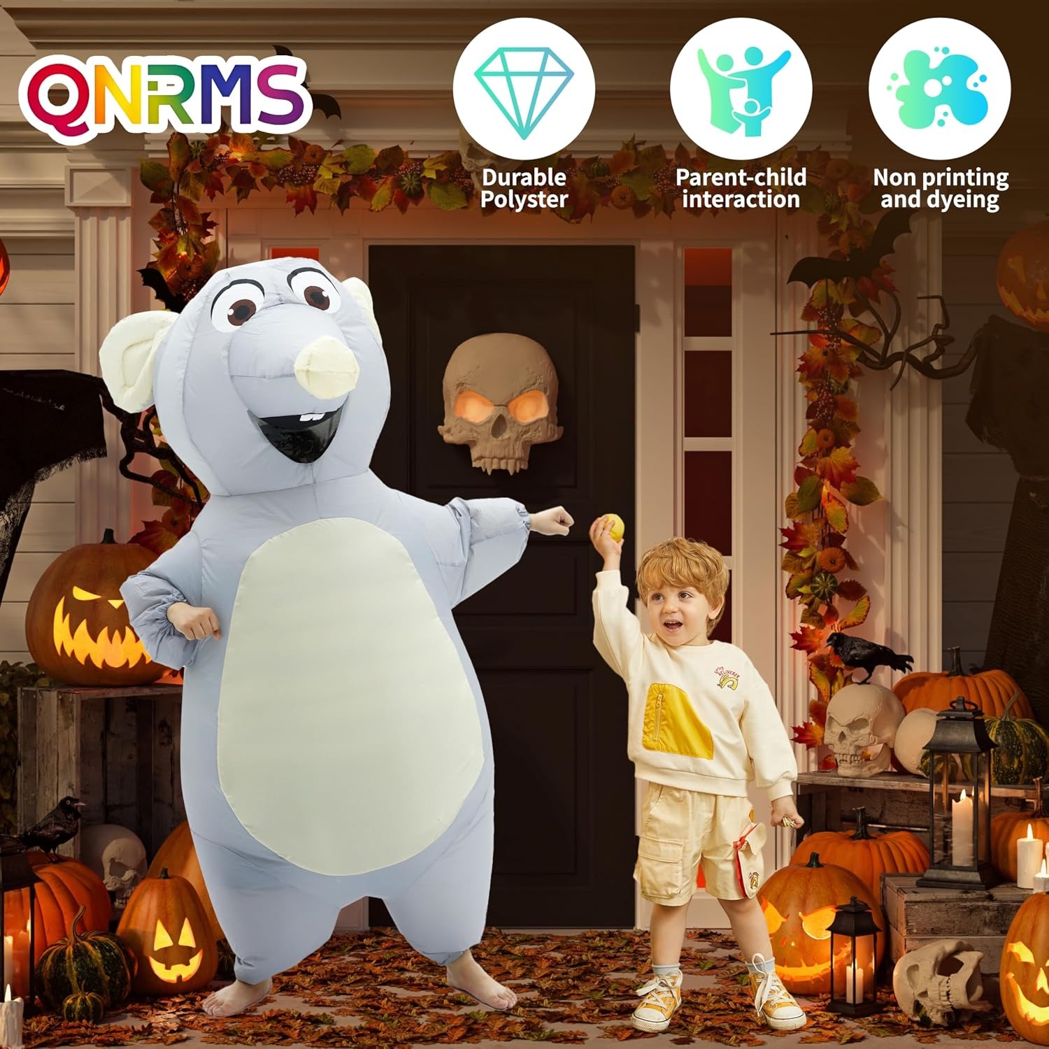 Aufblasbares Maus-Kostüm für E – Halloween Costume Adult Bewertung und Preis