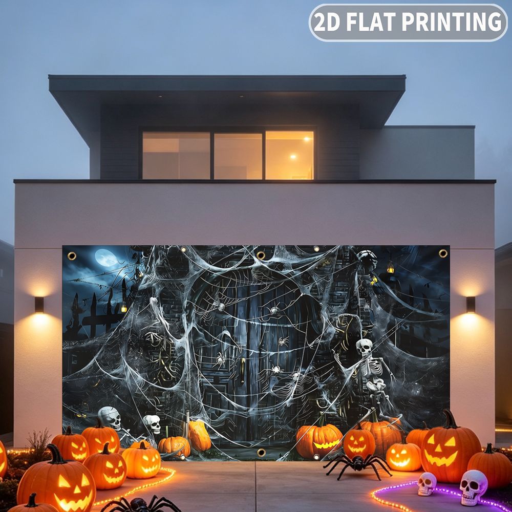 1 Stück 2D FLAT Halloween-Part – Spider Web Halloween Decoration Bewertung und Preis