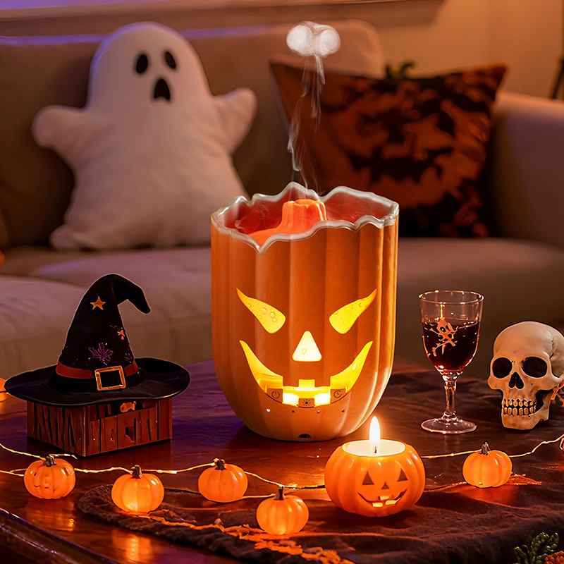 Kürbis-Luftbefeuchter, 7-Farbe – Halloween Pumpkin Decor Led Bewertung und Preis